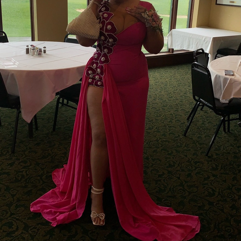 Pink Prom dress exclusive